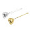 Heart-Shaped Stainless Steel Tea Infuser Filter (2 Pack) 3