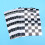 MLINS plastic gift bag black and white 50 pcs 2