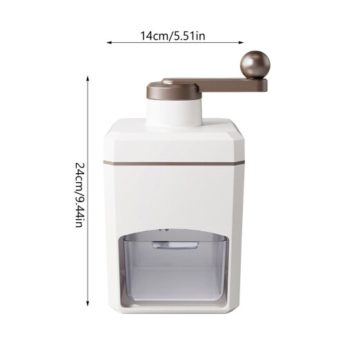 Manual Shaved Ice Maker – Portable PP & ABS, 1pc 2