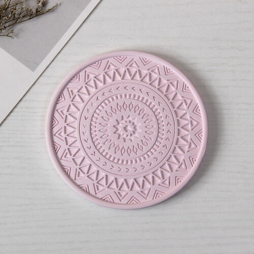 Diatomite Round Drink Coasters Set 1