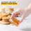 4oz Portion Cups with Lids, Airtight Stackable Plastic, 50 4
