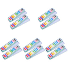 10 Aquarellfarben Set Reise Künstler Farben Malwerkzeug Bunt