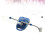 Mini Resin Vacuum Cleaner Model - Navy, 3.5 cm 4