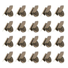 20Paires Attaches Métal Café Pour Sacs À Main Vêtements