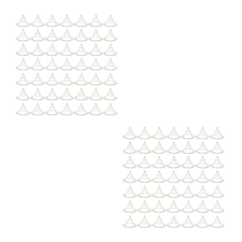 200Pièces De Drainage Plastique Pour Pot De Fleurs