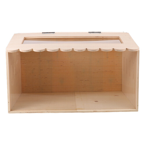 Wooden Brooder Box for Chicks Quail and Ducks with Fliptop Access