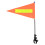 Orange Rollstuhl Warnflagge Mit Stabilem Ausziehbarem Halter 1