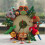 DIY Felt Forest Wall Clock Kit 32x41cm 2