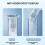 Shower Floor Drain Backflow Preventer Valve Anti-Odor Plug 5