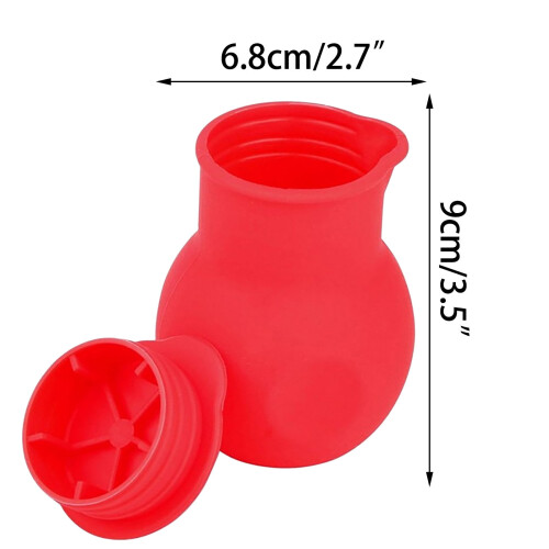 Silicone Chocolate Melting Pot with Pouring Spout, 1pc 2