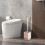 Toilettenbürste und Halter mit langem Griff, Kunststoff, 1 Set 5