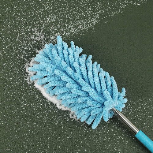 Microfiber Duster with Telescoping Pole, Washable 2