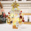 Gold Mini Christmas Tree with Lights, 45 cm 4