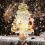 Gold Mini Christmas Tree with Lights, 45 cm 5