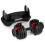 Adjustable Cast Iron Dumbbell 2.5-24 kg with Stand 8