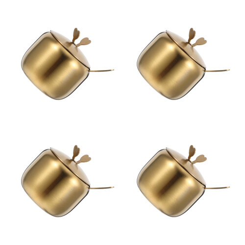 4Stk Küchenbehälter Mit Deckel Und Löffel, 2