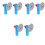 6Pcs Kids Rotating Disk Toy Durable Science Learning Play 3
