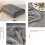 Coral Fleece Blanket 100x150cm Dark Grey 5