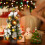 Tabletop Christmas Tree Silver 16 inch with LED Lights 5