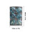 Transparent Christmas Ball Blue Acrylic 6cm 3