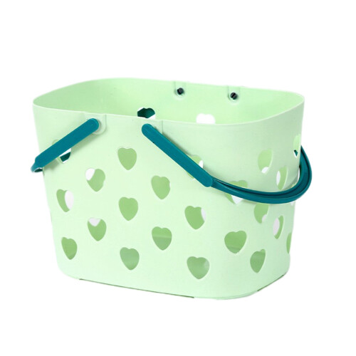Portable Shower Caddy Tote Lightweight Plastic Basket with 1