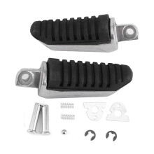 Pedane posteriori per moto Suzuki Hayabusa GSX1300R, in lega di alluminio, design antiscivolo, montaggio universale, aspetto elegante e facile da