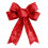 Christmas Decorative Bows for Wreath 3 Pack Red Silver Gold 2