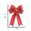 Christmas Decorative Bows for Wreath 3 Pack Red Silver Gold 4
