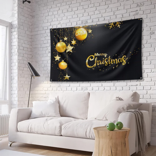 New Year Backdrop Banner 4x6 FT Polyester Photo Booth 2
