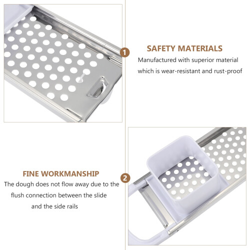 Stainless Steel Spaetzle Maker for Noodles & Gnocchi 2