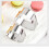 30-Piece Stainless Steel Cookie Cutters – Geometric 5