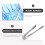 Ice Bucket Clear Portable Large Capacity with Tong 3