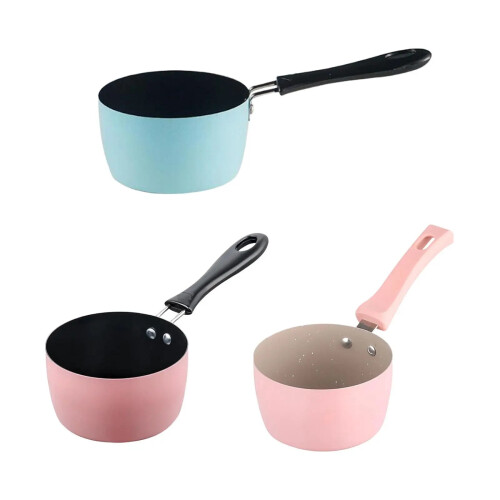 Milk Pan Thickened Small Saucepan for Stove and Induction - 1