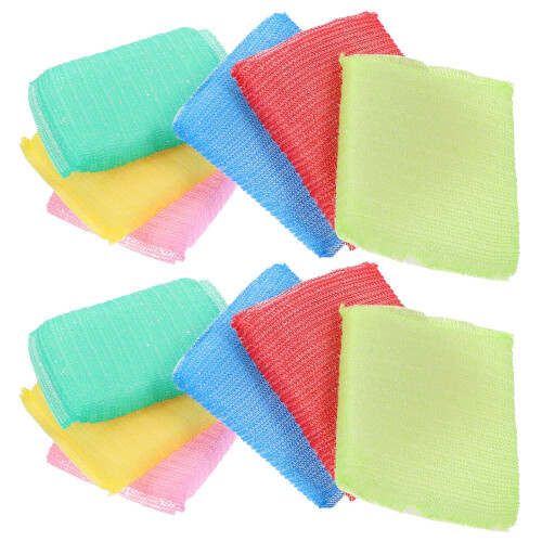 Eease Dish Sponge Set – Sponge & Nylon, 12 Pack 1