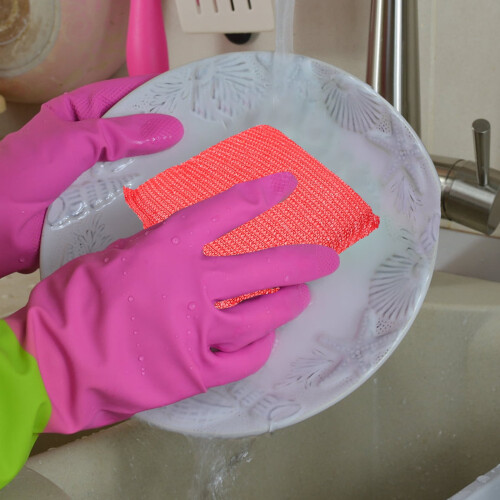 Eease Dish Sponge Set – Sponge & Nylon, 12 Pack 2