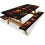 3-Piece Outdoor Table & Bench Cover Set with Elastic Edges 5