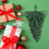 Christmas Teardrop Swag Wreath 45 cm 5