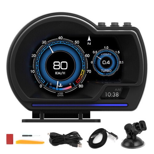 Head Up Display για αυτοκίνητο OBD GPS διπλής λειτουργίας έξυπνο ψηφιακό ταχύμετρο