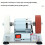 Professioneller 150-W-Mini-Tischschleifer mit groben,-ABS-Basis 6