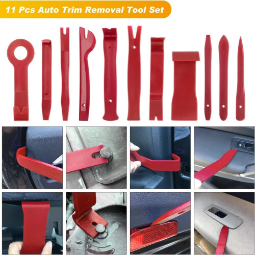 31PCS Car Trim Removal Tool Set - Panel, Clip & Upholstery Pry Tools with Bag 2