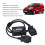 Καλώδιο διεπαφής OBDII σε HDMI Plug-and-Play αξιόπιστη σύνδεση OBD2Αρσενικό σε θηλυκό καλώδιο 5