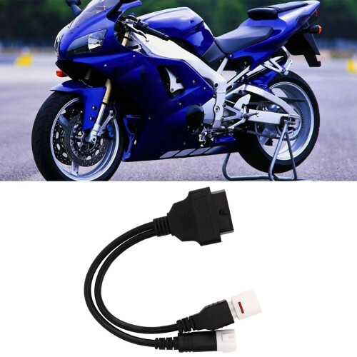 Καλώδιο διάγνωσης OBD2 για μοτοσικλέτες Yamaha, προσαρμογέας διάγνωσης 3 σε 1 με 1