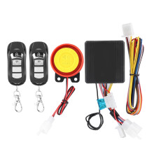 Sistema di allarme antifurto per moto con telecomando, design completamente impermeabile, sistema di sicurezza universale per l'avviamento del motore