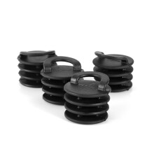 Tapones para orificios de drenaje de kayaks, tapones de desagüe, material de grado marino, construcción de goma duradera, mantiene el kayak seco,