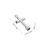 5Pcs Silver Metal Socket Wrench Shaped Repair Tool 2