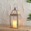 Stainless Steel Candle Lantern 34cm Candle Holders 1
