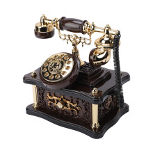 Braune quadratische Plastik-Telefon-Musikbox - Für Elise