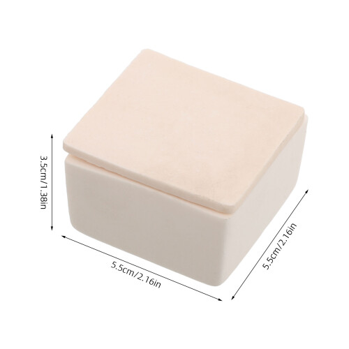 Refractory Alumina Crucible with Cover for Sample Prep & Sintering 1