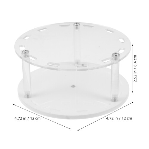 12Slots Acryl Stand - Ruimtebesparend Draaibaar Multi 1