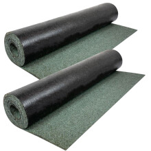 (Green) 2 Rolls Heavy-Duty Polyester Shed Roofing Felt (5m x 1m) - Premium Roof Covering 15 Year Life Expectancy Roof Felt